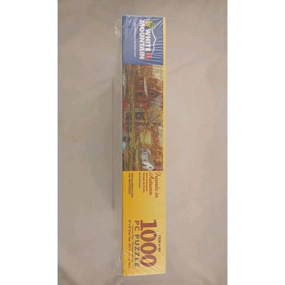 White Mountain 1000 PC Jigsaw Puzzle-